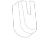 Exterior Door Handle, Right - Mopar (XU80JBAAG)