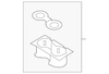 Exhaust Bracket And Isolator - Mopar (68246912AA)