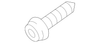 Cover, D/Seat Black Cushion *Pewter - Cadillac (89044793)