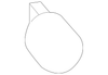 Driver Side Door Hinge Bushing - Buick (25729472)