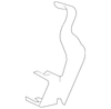 Seat Cushion Pad - Ford (YW4Z-54632A22-BA)