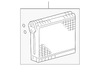 Front Fascia Bezel, Left - Mopar (6CH63SZ7AA)