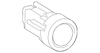 Passenger Side Door Courtesy Lamp Reflector - GM (96650651)