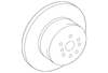 Disc Brake Rotor (Rear) - Toyota (42431-06051)