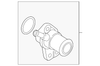 Hose, Rad Surge Tk Eng - GM (90467017)