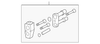 Console Bracket - Mopar (68247379AA)