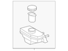 Mirror Kit, O/S Rear View (W/Glass And Motor) - GM (88894727)