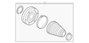 Light Neutral Passenger Seat Cushion Cover - Buick (90905587)