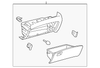 Glove Box Assembly - Toyota (55303-0T010-B0)