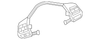 Cup Holder Bezel - Mopar (68067765aa)