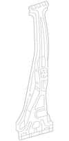 Anthracite Driver Side Rocker Panel Rear Molding - GM (95248168)