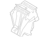 Wheelhouse Inner Silencer, Right - Mopar (68376702AF)