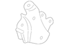 Seat Back Panel, Right - Mopar (YM601DAAA)