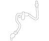 Door Belt Inner Weatherstrip, Left - Mopar (68375997AB)