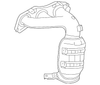 Hose Bracket - Mopar (4581563AD)