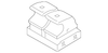 Deck Lid Emblem - Ford (YF4Z-16098-DA)