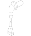 Center Seat Belt - BMW (72-11-7-006-895)