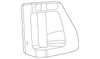 Seat Latch Cover - Mopar (ZS341D5AA)