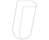 Front Door Lower Hinge, Right - Mopar (68030376AC)