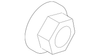 Instrument Panel Nut - Toyota (90080-17190)