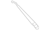 Windshield Wiper Arm (Left, Front) - Toyota (85221-35141)