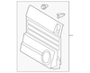 Folding Top Side Rail Linkage Cover, Right - Mopar (68026968AB)