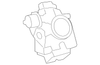 Blind Spot Detection Bracket Kit - Mopar (68051926AA)