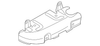 Jet Black Driver Seat Back Cover - Buick (90905645)