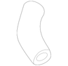 Rear Door Trim Panel, Left - Mopar (6CV884X9AC)