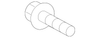 Ebony Rear Driver Side Seat Belt with Retractor - GM (89024699)