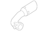 Front Compartment Sight Shield with Weatherstrip and Label - Buick (90922525)