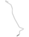 Lock Pillar Trim - Ford (GD9Z-5431012-BD)