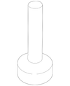 Alternator Mount Bolt - Porsche (N-107-655-01)