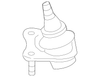Jet Black Rear Side Door Weatherstrip - GM (84056861)