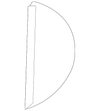 Windshield Pillar Reinforced - Ford (GD9Z-5451186-A)