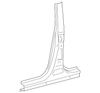 Passenger Side Door Mirror Reflective Glass and Backing Plate - GM (84309709)