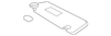 Front Passenger Side Exterior Door Handle - GM (84053444)