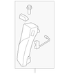 F Bracket - GM (87859301)