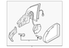 Pull Pocket - Ford (YF1Z-54266A25-AAB)