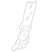 Rear Seat-I/B Pivot Shield, Right, Inner - Mopar (YM741D5AA)