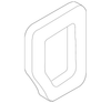 Seat Back Cover - BMW (52-10-6-956-400)