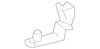 Radiator Outlet Hose - GM (84376513)