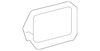Black Diamond Deck Lid Inner Panel Trim - Cadillac (84146135)