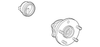 Engine Cradle Insulator - Buick (25757173)