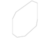Exterior Door Handle, Left - Mopar (XU81AXRAG)