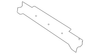 Front Driver Side Fog Lamp Housing - GM (96808145)