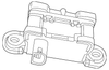 Cluster Trim - GM (25695993)