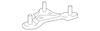 Carrier Plate Panel, Right - Mopar (68030578AA)