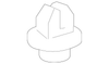 Bumper Cover Retainer - Toyota (52116-35140)