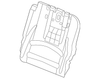 Rear Disc Brake Rotor - GM (15111376)